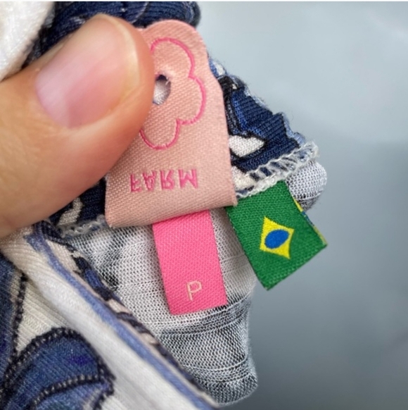 Farm Rio Ribbed Paisley Print Maxi Dress, size Small - Picture 12 of 13